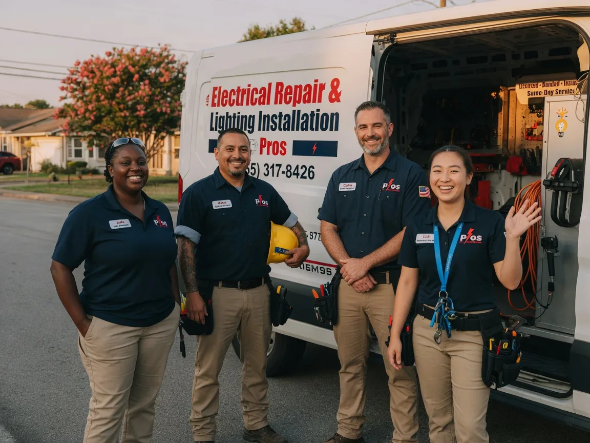 Licensed Electrician company in Schulenburg, TX